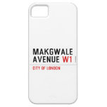 Makgwale Avenue  iPhone 5 Cases