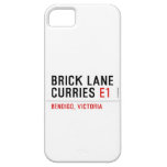 brick lane  curries  iPhone 5 Cases