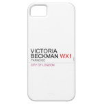 Victoria  Beckman  iPhone 5 Cases