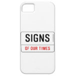 signs  iPhone 5 Cases