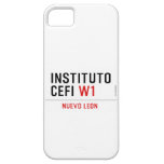 Instituto CEFI  iPhone 5 Cases