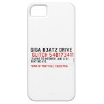 Giga B3atz Drive   iPhone 5 Cases