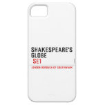 Shakespeare's globe   iPhone 5 Cases