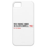 Red Riding Hood  in Clerkenwell  iPhone 5 Cases
