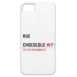 Rue  chocololo  iPhone 5 Cases