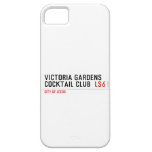 VICTORIA GARDENS  COCKTAIL CLUB   iPhone 5 Cases