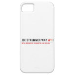 Joe Strummer Way  iPhone 5 Cases