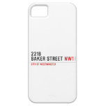 221B BAKER STREET  iPhone 5 Cases