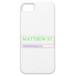 Matthew st  iPhone 5 Cases