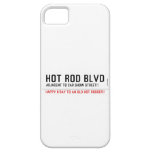 Hot Rod Blvd  iPhone 5 Cases