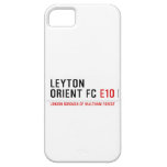 LEYTON ORIENT FC  iPhone 5 Cases