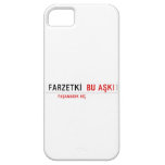 FARZETKİ   iPhone 5 Cases
