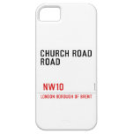 CHURCH ROAD ROAD      iPhone 5 Cases