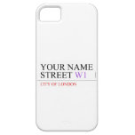 Your Name Street  iPhone 5 Cases