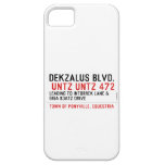 DekZalus Blvd.   iPhone 5 Cases