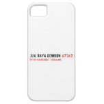 Jln. Raya sembon  iPhone 5 Cases