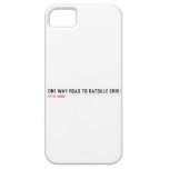 one way road to ratsille crib   iPhone 5 Cases