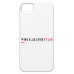 Webb Ellis Street  iPhone 5 Cases