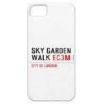 sky garden walk  iPhone 5 Cases