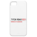 TITCH ROAD  iPhone 5 Cases