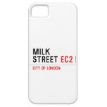 Milk  Street  iPhone 5 Cases
