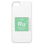Ru  iPhone 5 Cases