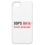 SOPS  iPhone 5 Cases