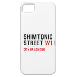 Shimtonic Street  iPhone 5 Cases