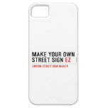 make your own street sign  iPhone 5 Cases