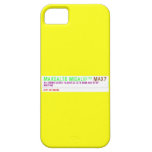 MAXSALTO MIGAL®™  iPhone 5 Cases