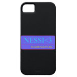 nessi<3  iPhone 5 Cases