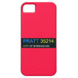 PRATT  iPhone 5 Cases