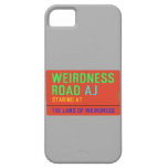 Weirdness Road  iPhone 5 Cases