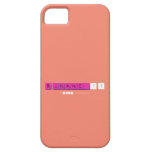 
 B.JHANE_11  iPhone 5 Cases