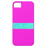 Brenna Smith Wright Rd.  iPhone 5 Cases