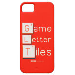Game
 Letter
 Tiles  iPhone 5 Cases