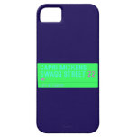 Capri Mickens  Swagg Street  iPhone 5 Cases