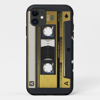 Iphone 5 Cassette Tape Old School Retro Iphone 11 Case by Sturgils at Zazzle