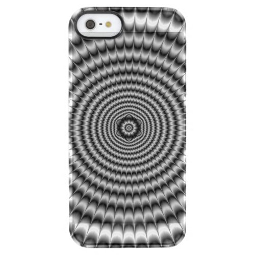 iPhone 5  Explosion in Silver Clear iPhone SE55s Case