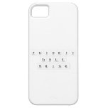 Periodic Table Writer  iPhone 5 Hoesjes