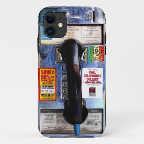 iPhone 5 Payphone Case Retro Old School Design