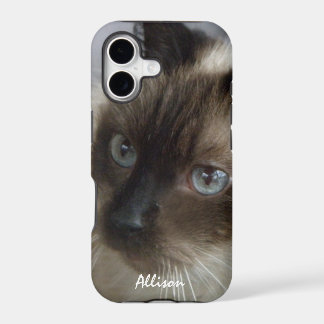 iPhone 5: Personalized Siamese Kitty Case