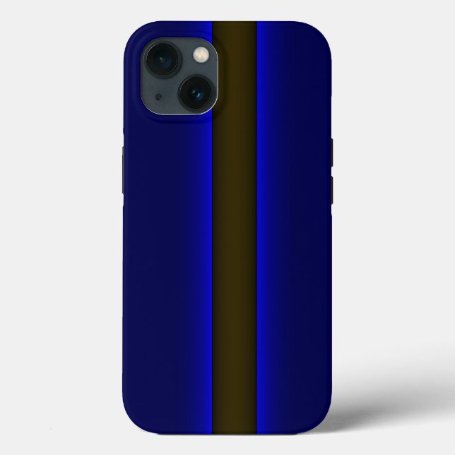 iPhone 5 Police Thin Blue Line Case-Mate iPhone Case (Back)