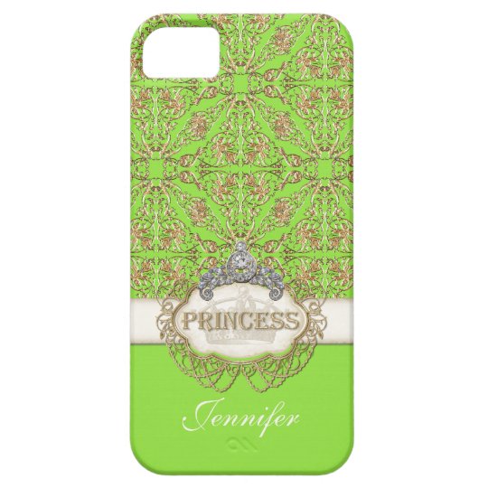 IPhone 5 Princess Jewel Bling Crown Personalized iPhone SE/5/5s Case