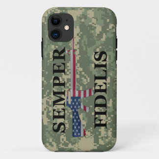 iPhone 5 Semper Fidelis Green Camo 11 Case