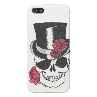iphone 5 skull with roses case
