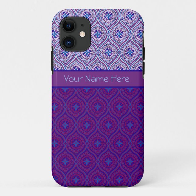 iPhone 5 Xtreme Case Purple Ogees, Personalize (Back)
