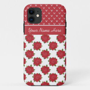 iPhone 5 Xtreme Case to Personalize: Hearts, Roses