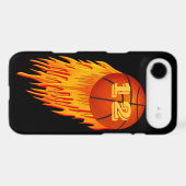 iPhone 5C Basketball Cases with YOUR Jersey Number (Back (Horizontal))