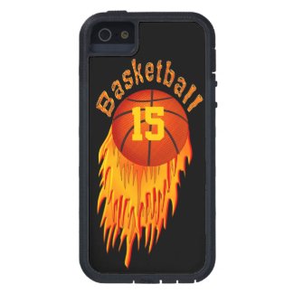 iPhone 5S Basketball Cases with YOUR Jersey Number iPhone 5 Covers